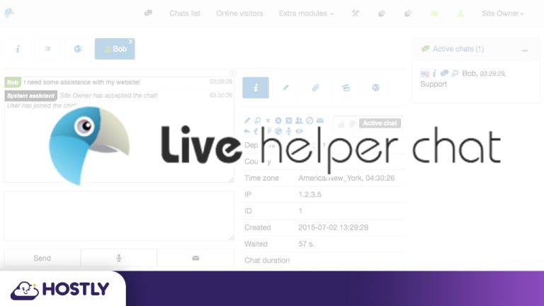 Instala Live Helper Chat en tu sitio web – Hostly