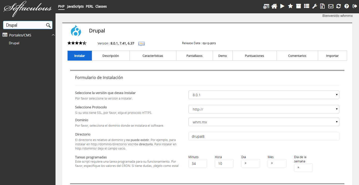 Drupal CMS amigable
