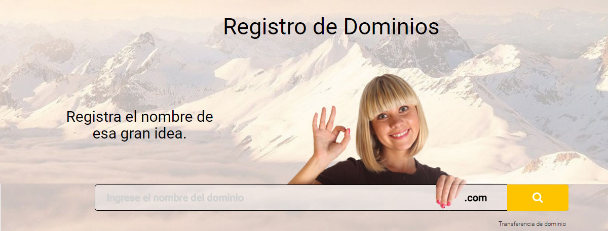 página web