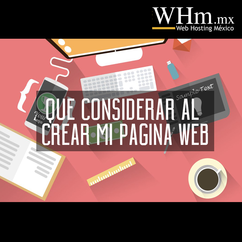 que debo saber para crear mi pagina web