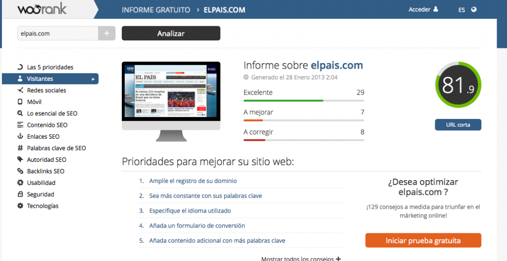 herramientas SEO